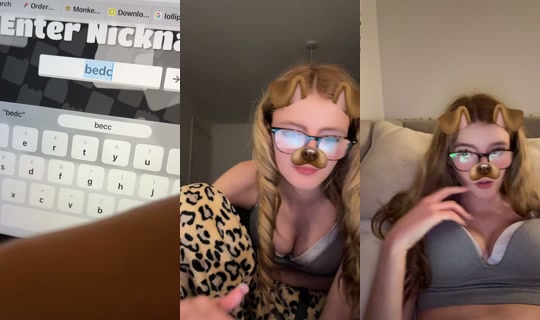 beccxspam's Stream - Oct 21, 2026, 7:58 PM