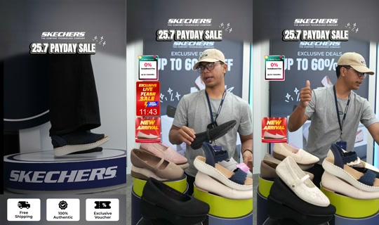 Stream ni skechersmyflagship - Hul 28, 2026, 10:31 AM