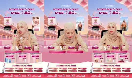 Stream wardahbeauty_my - 20 Okt 2026, 22.11