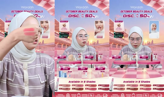 Stream di wardahbeauty_my - 21 ott 2026, 7:45