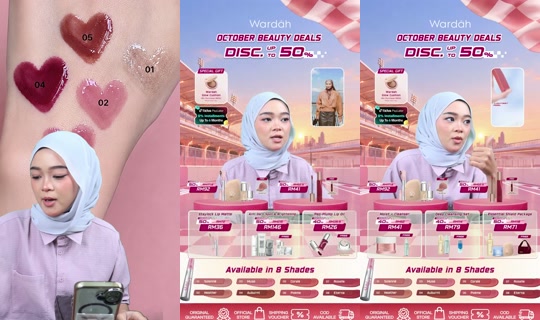 Stream di wardahbeauty_my - 21 ott 2026, 9:49