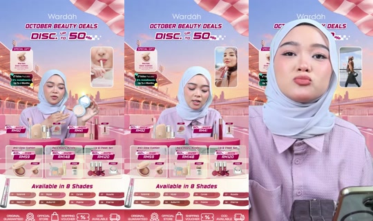Stream di wardahbeauty_my - 21 ott 2026, 10:24