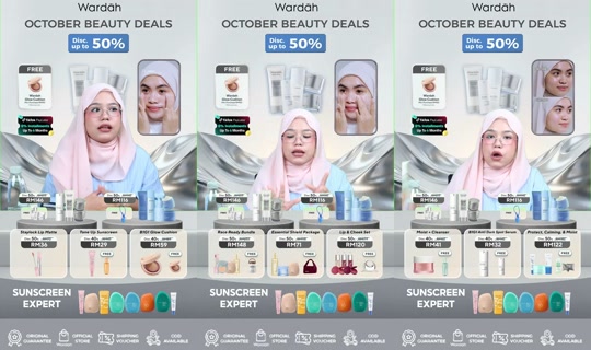 wardahbeauty_my の配信 - 2026年10月22日 15:59