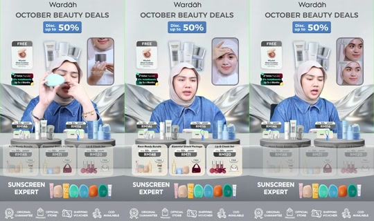 wardahbeauty_my の配信 - 2026年10月22日 19:06