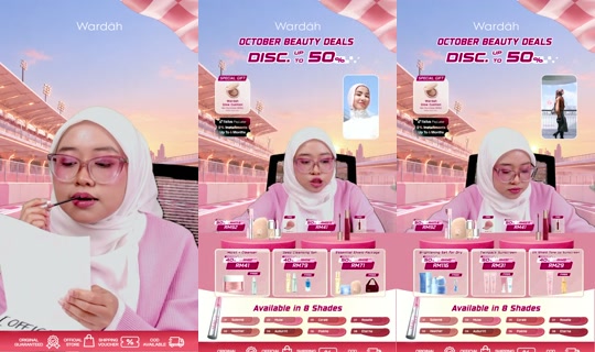 wardahbeauty_my's Stream - Oct 23, 2026, 4:17 AM