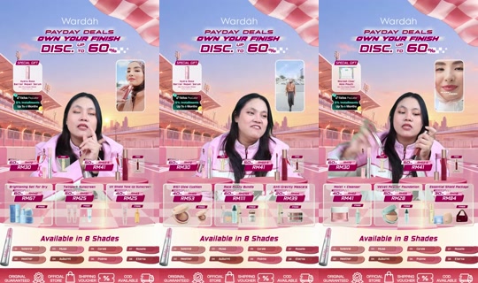 Transmisión de wardahbeauty_my - 23 oct 2026, 22:15