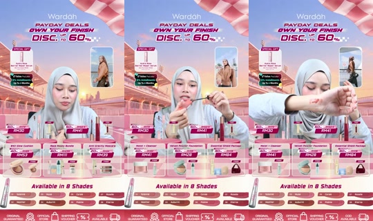 Transmisión de wardahbeauty_my - 24 oct 2026, 2:18