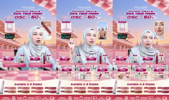 Stream von wardahbeauty_my – 24. Okt. 2026, 2:44
