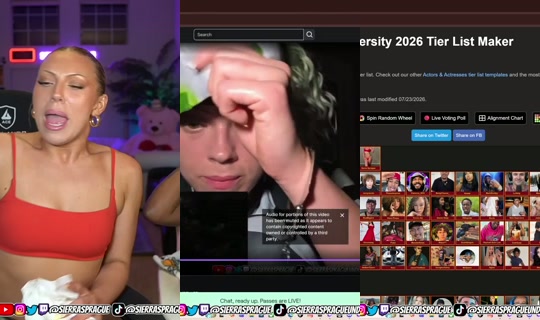 sierrasprague's Stream - Jul 26, 2026, 7:00 AM